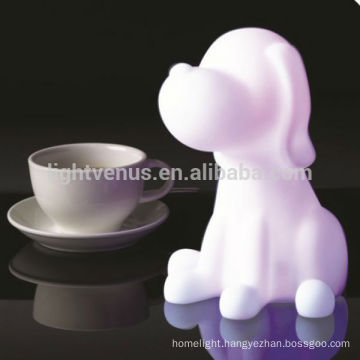 Dog shaped Animal night light for kids table night lamp Color Changing decoration bedroom